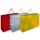 Пакет подарочный (1 шт.) 62x17x42 см, "BIG SIZE", голография, ассорти 3 цвета, ЗОЛОТАЯ СКАЗКА, 609731 за 141 ₽. Пакеты подарочные.  Доставка по РФ. Без переплат!