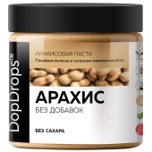 Паста Арахисовая DOPDROPS без добавок, 500 г, пластиковая банка, DOPD-PB500-NATU за 610 ₽. Мёд, джем, пасты шоколадные.  Доставка по РФ. Без переплат!