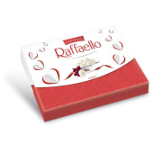 Конфеты RAFFAELLO с цельным миндальным орехом в кокосовой стружке, 90 г, 9020000000310 за 369 ₽. Конфеты в коробках.  Доставка по РФ. Без переплат!