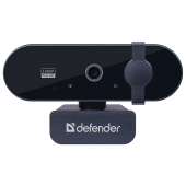 Веб-камера DEFENDER G-lens 2580, Full HD, 2 Мп, микрофон, USB 2.0, регулируемый крепеж, черная, 63112 за 2&nbsp;202 ₽. Веб-камеры.  Доставка по РФ. Без переплат!