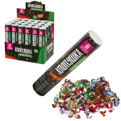 Хлопушка пневматическая ЗОЛОТАЯ СКАЗКА 20 см, фольга, серпантин/конфетти, ассорти, 591472 за 137 ₽. Хлопушки.  Доставка по РФ. Без переплат!