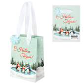 Пакет подарочный (1 штука) новогодний 11х6х15 см "Simple magic", ламинация, ЗОЛОТАЯ СКАЗКА, 592450 за 33 ₽. Пакеты подарочные новогодние.  Доставка по РФ. Без переплат!