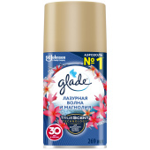 Сменный баллон 269 мл, GLADE "Лазурная волна и магнолия" для автоматических освежителей, 864983 за 524 ₽. Сменные баллоны аэрозольные.  Доставка по РФ. Без переплат!