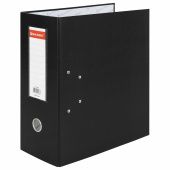 Папка-регистратор BRAUBERG с двумя арочными механизмами (до 800 листов), покрытие ПВХ, 125 мм, черная, 226053 за 478 ₽. Папки-регистраторы с арочным механизмом.  Доставка по РФ. Без переплат!