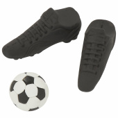 Набор ластиков фигурных ПИФАГОР "Футбол", 3 шт., форма и цвет ассорти, 223608 за 65 ₽. Ластики классические.  Доставка по РФ. Без переплат!