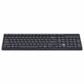 Клавиатура беспроводная DEFENDER UltraMate SM-535 RU, USB, 108 клавиш, 2,4 Ghz, черная, 45535 за 960 ₽. Клавиатуры беспроводные.  Доставка по РФ. Без переплат!