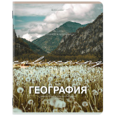 Тетрадь предметная КЛАССИКА ПРИРОДА 48 л., обложка картон, ГЕОГРАФИЯ, клетка, подсказ, BRAUBERG, 405086 за 38 ₽. Тетради предметные.  Доставка по РФ. Без переплат!