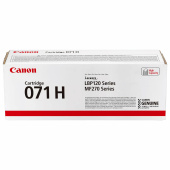 Картридж лазерный CANON (071H) для i-SENSYS MF275dw/MF272dw/LBP122dw, ресурс 2500 стр., оригинальный, 5646C002 за 13&nbsp;440 ₽. Картриджи и тонеры для черно-белых лазерных принтеров, копиров, факсов и МФУ.  Доставка по РФ. Без переплат!
