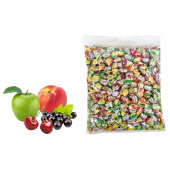 Карамель леденцовая МИНИ-М Классика, ассорти (вишня, яблоко, чёрная смородина, персик), 1 кг за 501 ₽. Леденцы, карамель и драже.  Доставка по РФ. Без переплат!