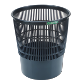 Корзина для бумаг БОЛЬШАЯ, 18 л, сетчатая, черная, КР01 за 273 ₽. Корзины для бумаг.  Доставка по РФ. Без переплат!