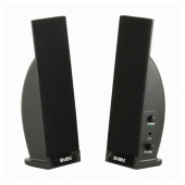 Колонки компьютерные SVEN 230, 2.0, 2х2 Вт, пластик, черные, SV-0110230BK за 1&nbsp;725 ₽. Колонки.  Доставка по РФ. Без переплат!