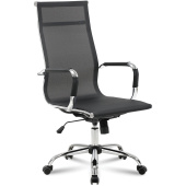 Кресло офисное BRABIX "Line EX-530", хром, сетка, черное, 531846 за 16 060 ₽. Кресла для руководителей. Доставка по РФ. Без переплат!