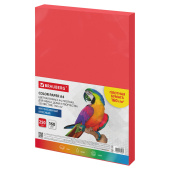 Бумага цветная ПЛОТНАЯ BRAUBERG, А4, 160 г/м2, 250 л., красная, интенсив, для печати, творчества, 116672 за 1&nbsp;184 ₽. Бумага цветная форматная.  Доставка по РФ. Без переплат!