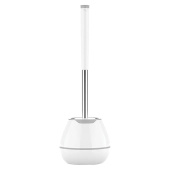 Ершик для унитаза силиконовый STANDART TYPE (овальный) напольный, с пинцетом, LAIMA, 608132 за 728 ₽. Ершики для унитаза.  Доставка по РФ. Без переплат!