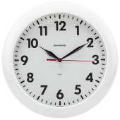 Часы настенные TROYKATIME (TROYKA) 11110118, круг, белые, белая рамка, 29х29х3,5 см за 1 397 ₽. Часы офисные. Доставка по РФ. Без переплат!