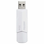 Флеш-диск 32 GB SMARTBUY Clue, USB 2.0, белый, SB32GBCLU-W за 439 ₽. Флеш-диски USB. Доставка по РФ. Без переплат!