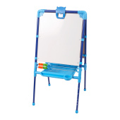 Мольберт растущий для мела/магнитно-маркерный, 53х46 см, BRAUBERG "NIKA KIDS", синий, 238049 за 3&nbsp;113 ₽. Доски для письма мелом.  Доставка по РФ. Без переплат!