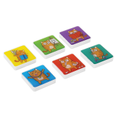 Магниты квадратные стеклянные 35 мм для досок магнитно-маркерных, НАБОР 6 шт., "Кот-энтузиаст" BRAUBERG KIDS, блистер, 272514 за 147 ₽. Магниты для досок.  Доставка по РФ. Без переплат!