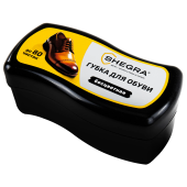 Губка-волна для обуви из гладкой кожи БЕСЦВЕТНАЯ, большой размер, SHEGRA (ШЕГРА), 700773 за 52 ₽. Губки для обуви.  Доставка по РФ. Без переплат!