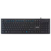 Клавиатура проводная SMARTBUY SLIM 206, USB, 104 клавиши, черная, SBK-206US-K за 745 ₽. Клавиатуры проводные.  Доставка по РФ. Без переплат!
