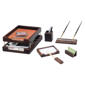 Набор подарочный настольный BESTAR "Apollon" из дерева, 7 предметов, цвет "орех", 236352 за 15&nbsp;292 ₽. Настольные наборы и аксессуары из дерева.  Доставка по РФ. Без переплат!