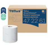 Бумага туалетная 118,2 м, Tellus/TORK (Система T9) SmartOne, ADVANCED, КОМПЛЕКТ 12 рулонов, 2-слойная, белая, 472261 за 4&nbsp;310 ₽. Туалетная бумага профессиональная.  Доставка по РФ. Без переплат!