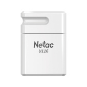 Флеш-диск 16 GB NETAC U116, USB 2.0, белый, NT03U116N-016G-20WH за 348 ₽. Флеш-диски USB.  Доставка по РФ. Без переплат!