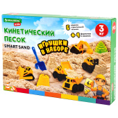 Набор кинетического песка 3 кг, "ВЕСЕЛАЯ СТРОЙКА", песочница, игрушки, формочки, BRAUBERG KIDS, 666210 за 2&nbsp;144 ₽. Песок для лепки.  Доставка по РФ. Без переплат!