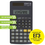 Калькулятор инженерный STAFF STF-310 (142х78 мм), 139 функций, 10+2 разрядов, двойное питание, 250279 за 2 143 ₽. Калькуляторы инженерные. Доставка по РФ. Без переплат!