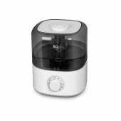 Увлажнитель воздуха BQ (БИ-КЬЮ) HDR2000, объем бака 2,5 л, 25 Вт, белый/черный, 86196446 за 3 614 ₽. Увлажнители.  Доставка по РФ. Без переплат!