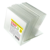 Держатели для ценников 80х60 мм, КОМПЛЕКТ 20 шт., ПЭТ, STAFF, 291388 за 296 ₽. Держатели для ценников.  Доставка по РФ. Без переплат!