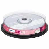 Диски DVD-R PHILIPS, 4,7 Гб, 16x, Cake Box (упаковка на шпиле), КОМПЛЕКТ 10 шт., DM4S6B10F/97 за 479 ₽. Диски CD, DVD, BD (Blu-ray).  Доставка по РФ. Без переплат!