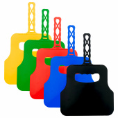 Веер-опахало с ручкой для мангала и барбекю для раздувания огня, размер 31х20 см, цвет АССОРТИ, пластик, 701751 за 51 ₽. Веер-опахало.  Доставка по РФ. Без переплат!