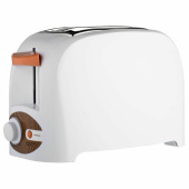 Тостер CENTEK CT-1420, 750 Вт, 2 тоста, 7 режимов, пластик, белый за 2 232 ₽. Тостеры и вафельницы.  Доставка по РФ. Без переплат!