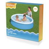 Надувной бассейн детский "My First Pool" 152х38 см, 477 л, от 2 лет, BESTWAY,57241 за 2 020 ₽. Бассейны надувные.  Доставка по РФ. Без переплат!