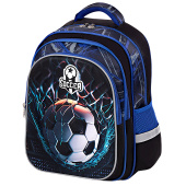 Рюкзак BRAUBERG KIDS FLOSSY, 2 отделения, 3 кармана, "Soccer Club", 3D-панель, 40х28х18 см, 273181 за 1&nbsp;465 ₽. Рюкзаки для начальной и средней школы.  Доставка по РФ. Без переплат!