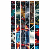 Закладки для книг МАГНИТНЫЕ, "BOYS", набор 12 штук, 60x20 мм, FUNSTER, 116656 за 125 ₽. Закладки для книг.  Доставка по РФ. Без переплат!