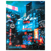 Дневник 5-11 класс 48 л., твердый, BRAUBERG, глянцевая ламинация, с подсказом, "Cyberpunk", 106881 за 48 ₽. Дневники для старших классов.  Доставка по РФ. Без переплат!