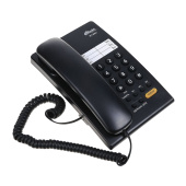 Телефон RITMIX RT-330 black, быстрый набор 3 номеров, мелодия удержания, черный, 15118350 за 1 422 ₽. Стационарные телефоны.  Доставка по РФ. Без переплат!
