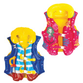 Надувной жилет для плавания, 46x44 см, от 3 лет, АССОРТИ, 2 вида, PLAYMARKET за 326 ₽. Жилеты надувные.  Доставка по РФ. Без переплат!