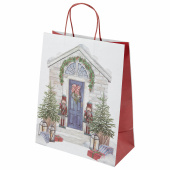 Пакет подарочный КОМПЛЕКТ 10 штук новогодний 26x13x32 см, "Новогодняя Сказка", ЗОЛОТАЯ СКАЗКА, 592131 за 532 ₽. Пакеты подарочные новогодние.  Доставка по РФ. Без переплат!