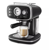 Кофеварка рожковая KITFORT КТ-736, 1100 Вт, объем 1,2 л, 15 бар, ручной капучинатор, черная за 11&nbsp;480 ₽. Кофеварки рожковые.  Доставка по РФ. Без переплат!