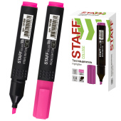 Текстовыделитель STAFF College "STICK HL-497", РОЗОВЫЙ, 1-4 мм, 151499 за 17 ₽. Текстовыделители.  Доставка по РФ. Без переплат!