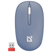 Мышь беспроводная DEFENDER Smart MM-396, 1600 dpi, 2 кнопки + 1 колесо-кнопка, оптическая, синяя, 52397 за 502 ₽. Мыши беспроводные компьютерные.  Доставка по РФ. Без переплат!