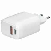 Зарядное устройство быстрое сетевое (220 В) USB QC3.0+Type-C PD 20 Вт, 3 А, RED LINE, УТ000036039 за 777 ₽. Зарядные устройства для портативной электроники.  Доставка по РФ. Без переплат!