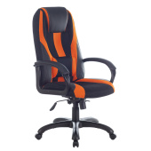 Кресло компьютерное BRABIX PREMIUM "Rapid GM-102", экокожа/ткань, черно/оранжевое, 532420, GM-102_532420 за 11&nbsp;653 ₽. Кресла игровые.  Доставка по РФ. Без переплат!