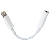 Переходник для наушников с iPhone LIGHTNING на AUX (MINI JACK 3.5 мм), SONNEN, 0,1 м, белый, 513565 за 226 ₽. Кабели Jack 3.5 mm.  Доставка по РФ. Без переплат!
