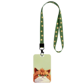 Бейдж вертикальный с 3D-печатью "Котик" (85х54 мм), лента 45 см, СЛАЙДЕР, FUNSTER (ФАНСТЕР), 238828 за 115 ₽. Бейджи.  Доставка по РФ. Без переплат!