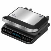 Электрогриль VIXTER ECG-1212, 2000 Вт, съемные панели, регулировка температуры, серебро/черный за 9&nbsp;360 ₽. Электрогрили.  Доставка по РФ. Без переплат!