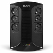 Источник бесперебойного питания SVEN UP-L1000E, 510VA (290 W), 6 евророзеток, SV-016593 за 11 235 ₽. Источники бесперебойного питания.  Доставка по РФ. Без переплат!